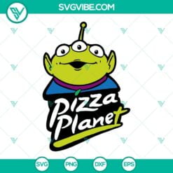 Disney, SVG Files, Pizza Planet Toy Story SVG File, Little Green Aliens SVG 5