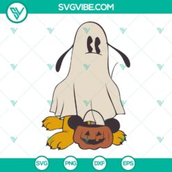 Disney, Halloween, SVG Files, Pluto Ghost Halloween SVG Download, Retro Pluto 1