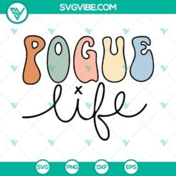 SVG Files, Trending, North Carolina Outer Banks SVG Files, Retro Pogue Life SVG 3