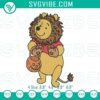 Pooh costume lion Halloween embroidery design file, spooky Disney character for crafts and costumes.