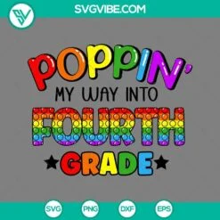 School, SVG Files, Third Grade Retro Floral SVG Download, 3rd Grade SVG 3