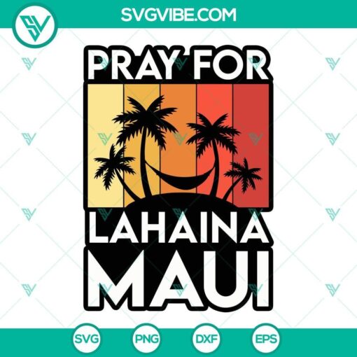 pray for lahaina maui svg maui strong svg maui svg 6 mockup