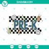 First Day of Pre K SVG, Back to School themed Pre-K, First Day of School SVG files for crafting and creating educational projects.