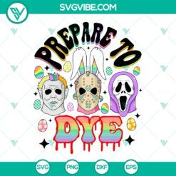 Easter, Movies, SVG Files, Ghostface Easter Bunny SVG Files, Horror Easter SVG 4