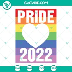 LGBT, SVG Files, Pride 2022 Svg, LGBTQ Svg, Pride 2022 Flag Cutout Svg, Pride 2