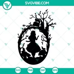 Disney, SVG Files, Alice In Wonderland SVG Download PNG DXF EPS Cut Files For 3