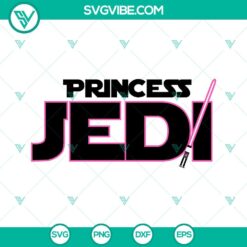 Disney, SVG Files, Princess Jedi SVG Files, Lightsaber SVG Images, Disney Star 5