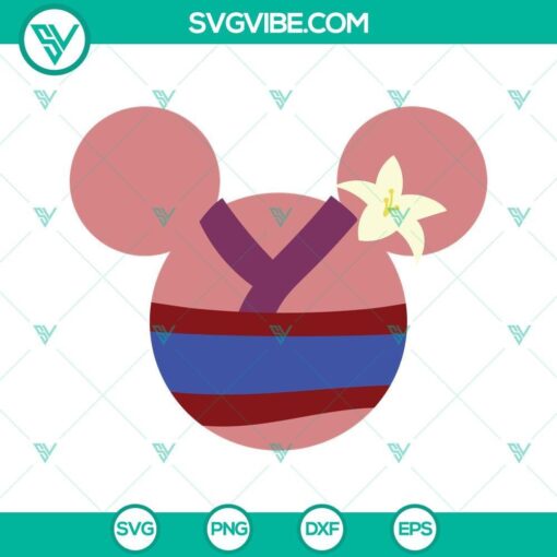 princess mulan svg mickey mouse ears svg mulan svg 4 mockup