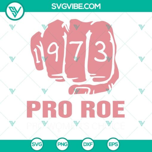 pro roe 1973 svg pro women choice svg pro choice 1973 svg pro choice roe vs wade svg 3 mockup