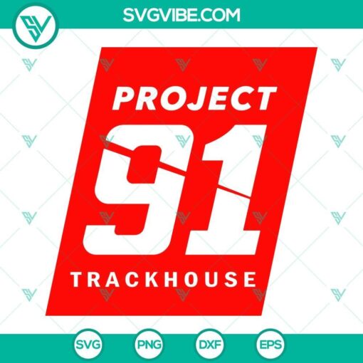 project 91 trackhouse svg cut files 9 mockup