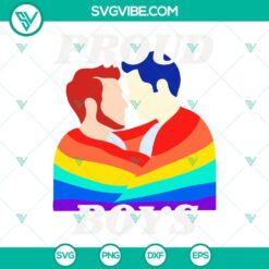 LGBT, SVG Files, Proud Boys SVG File, Gay Pride SVG Image, Rainbow Flag SVG 2