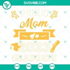 School, SVG Files, Senior Mom 2023 SVG Image Bundle, Football Senior Mom SVG 8