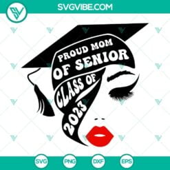 School, SVG Files, Senior 2023 SVG Image, Senior Things Class Of 2023 SVG File, 4