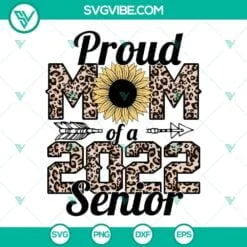 School, SVG Files, Senior Cheerleader Mom 2024 SVG Image, Cheer Megaphone SVG 3