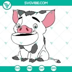 Disney, SVG Files, Pua Pig Moana SVG Files, Pig SVG Images, Moana SVG Files, 2