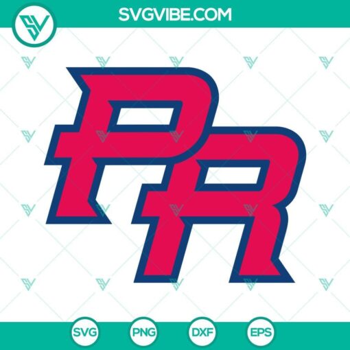 puerto rico baseball logo svg puerto rico beisbol svg boricua svg png dxf eps instant download 7 mockup