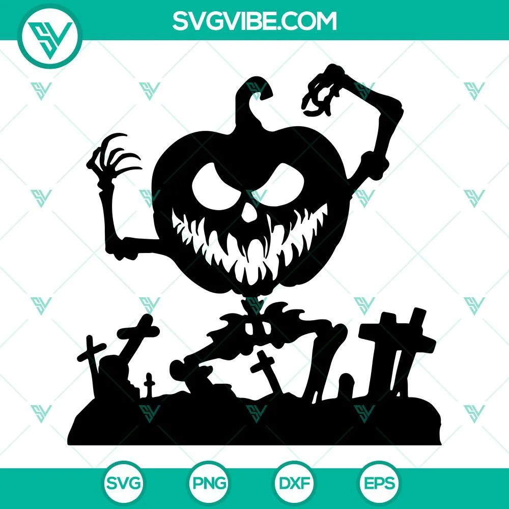 Halloween, SVG Files, Pumpkin Monster SVG File, Jack O Lantern SVG File, 2