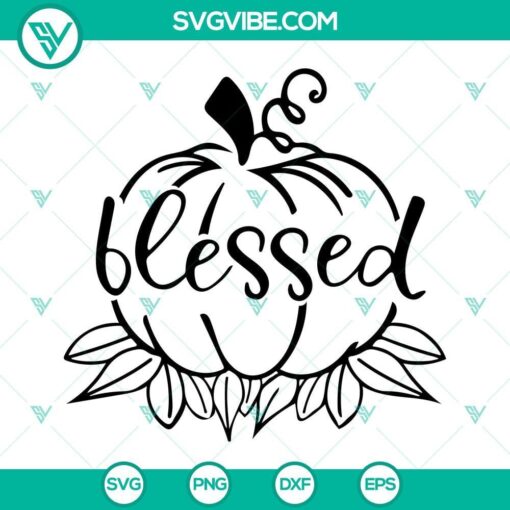 pumpkin thankful grateful blessed svg bundle fall pumpkin svg pumpkin thanksgiving svg 3 mockup