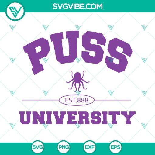 puss university svg trending svg funny svg png dxf eps cricut 4 mockup