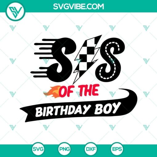 racing family birthday boy svg bundle racing boy svg racer birthday party png dxf eps files 4 mockup