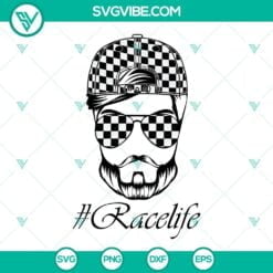 Hobby, SVG Files, Racing Family SVG Download, Messy Bun Race Life SVG File, 15