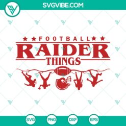 Football, School, Sports, SVG Files, Raiders SVG File, Football Raider Things 4