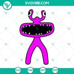 Rainbow Friends SVG Download Bundle, Roblox Scary Game SVG File PNG DXF EPS 5