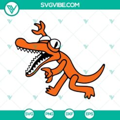 Rainbow Friends SVG Download Bundle, Roblox Scary Game SVG File PNG DXF EPS 7