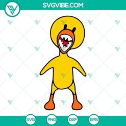 Rainbow Friends SVG Files Bundle, Roblox Scary Game SVG Files PNG DXF EPS 8
