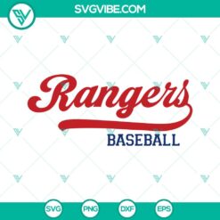 Baseball, Sports, SVG Files, Rangers Baseball Vintage SVG Image, Texas Rangers 21