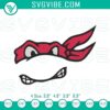Raphael Ninja Turtle mask embroidery designs featuring TMNT superhero character file for crafts and projects.