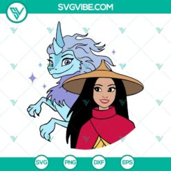 Raya And Sisu SVG Files, Raya And The Last Dragon SVG Image DXF EPS PNG