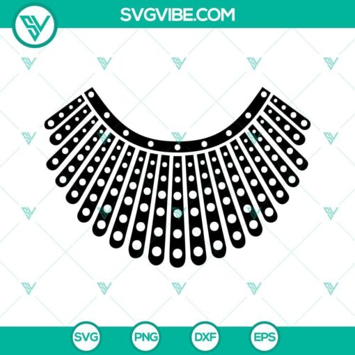 rbg collar svg ruth bader ginsburg collar svg rbg svg 9 mockup