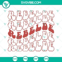 Rebelde SVG Image, RBD Tour 2023 SVG Download PNG DXF EPS Digital Download