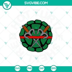 Red Hot Turtle Shell SVG Download, Raph Teenage Mutant Ninja Turtles SVG Download,