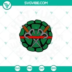 Movies, SVG Files, Red Hot Turtle Shell SVG Download, Raph Teenage Mutant Ninja 2