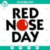 Red Nose Day 2023 SVG Bundle with Fundraising Images for Download - PNG Format, perfect for charity events and fundraisers.