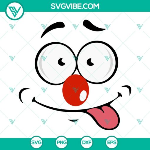 red nose day svg bundle fund raising svg red nose 2023 svg png dxf eps cutting files 8 mockup