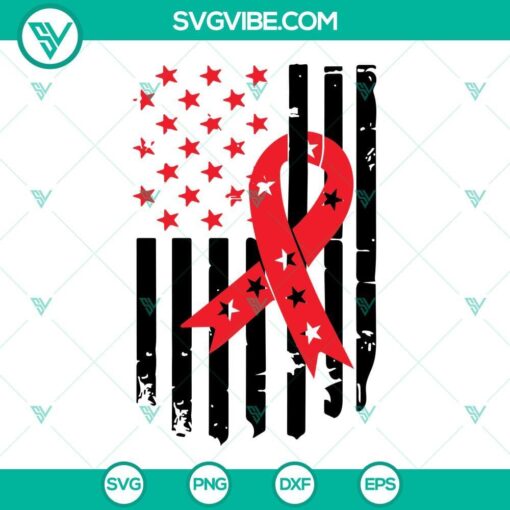 red ribbon week flag svg drug free svg red ribbon week awareness svg 7 mockup