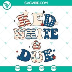 Red White And Due Est 2023 SVG Images, New American Baby SVG Images, Pregnancy 2