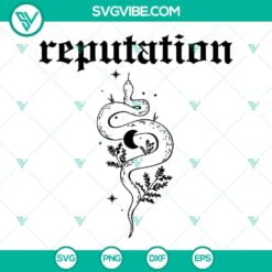 Musics, SVG Files, Reputation Snake SVG File, Rep SVG File, Taylor Swift The 14