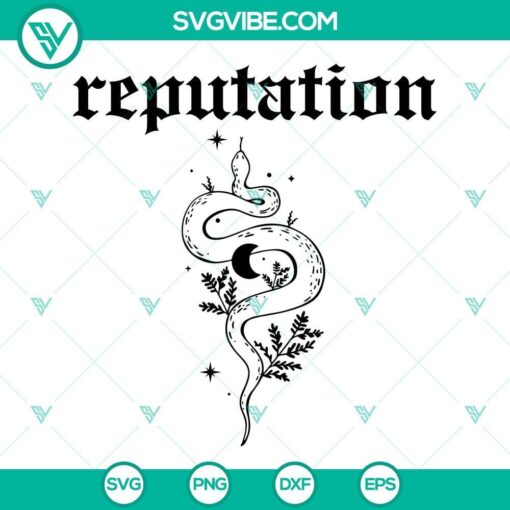 reputation snake svg rep svg taylor swift the eras tour svg png dxf eps files 6 mockup