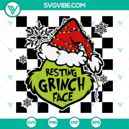 resting grinch face svg merry grinchmas svg christmas grinch svg grinch face svg 4 mockup