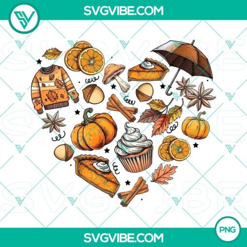 retro fall hello autumn heart thanksgiving png file designs mockup