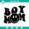 Retro Mom, Mama, Cool Mom, and Groovy Mama SVG bundle with vintage and trendy designs for crafting projects.
