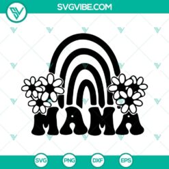 Retro Mom SVG Download Bundle, Mama SVG Image, Cool Mom SVG Images, Groovy Mama SVG Image 11