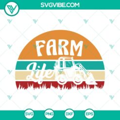 SVG Files, Trucker, Retro Vintage Farm Life SVG Files, Farming SVG Image, 12