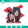 Rick And Morty Akatsuki and Naruto inspired SVG design with PNG, DXF, and EPS files for digital use.