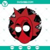 Unique crossover design featuring Rick, Morty, and Deadpool characters in SVG, PNG, DXF, EPS cut files. Perfect for crafts and printing.