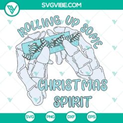 Rolling Up Some Christmas Spirit SVG Download, Christmas Tree Cake SVG File